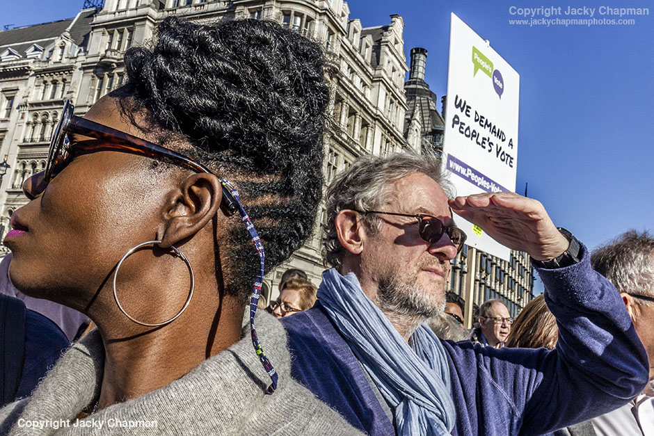 London, UK. 20th October, 2018.People's Vote march for new Brexit referendum.